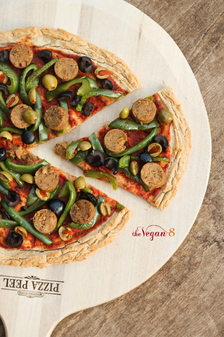 Pizza vegana -@thevegan8